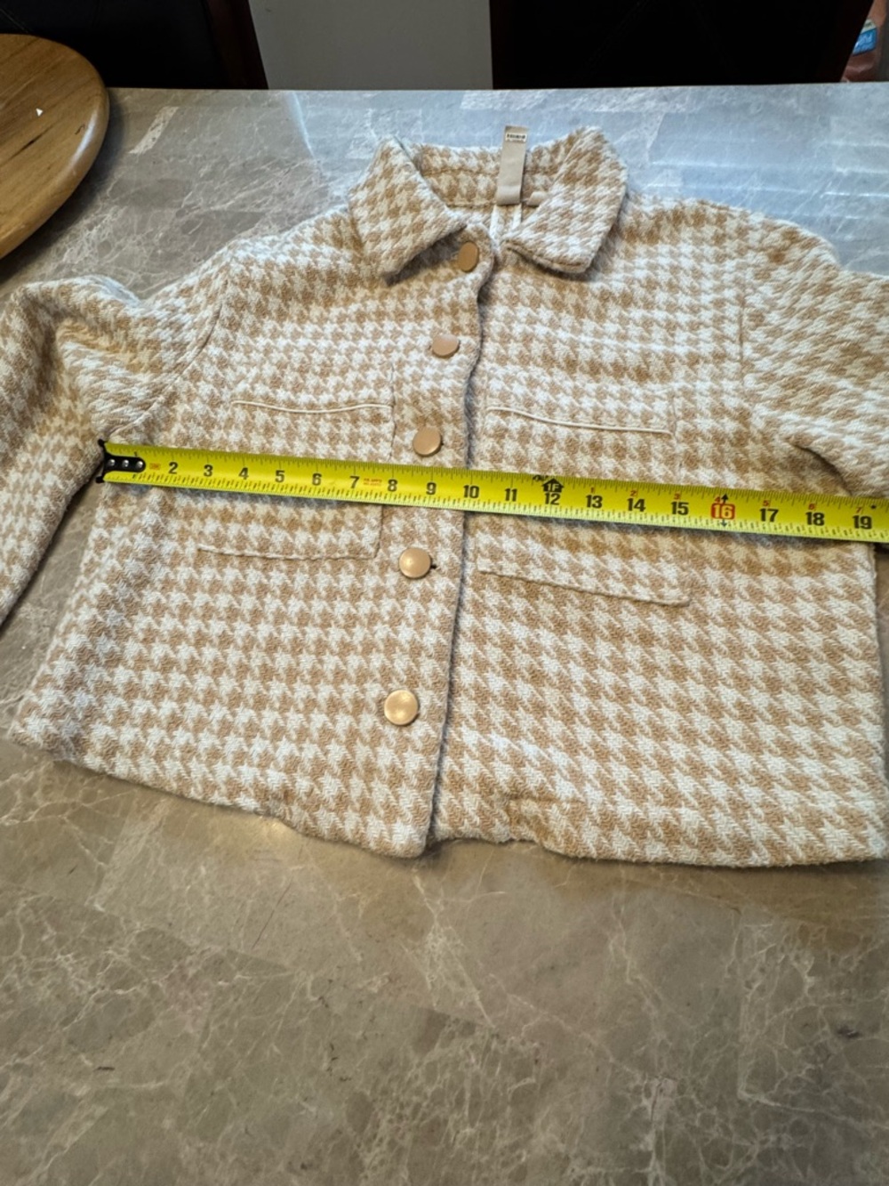 Dolan Houndstooth Printed Medium 
Jacket Anthropologie - Picture 5 of 14